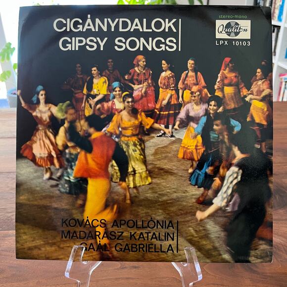Cigánydalok Gipsy Songs Vinyl LP 1967 Qualiton LPX 10103 Hungary - Picture 2 of 9